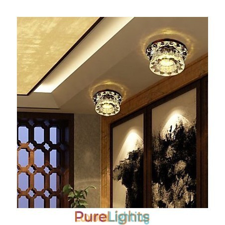 Designer Touch Decorative Modern Contemporary Crystal Others Crystal Flush Mount