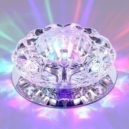 Designer Touch Decorative Crystal Ceiling Lamp Spotlight SMD 3W Creative Lamp Absorb Dome Light