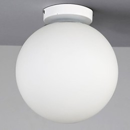 Designer Touch Decorative Contracted And Contemporary White Ball Glass Dome Light