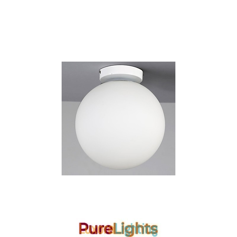 Designer Touch Decorative Contracted And Contemporary White Ball Glass Dome Light