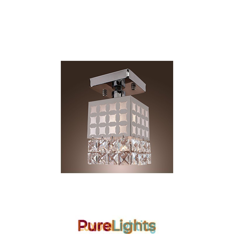 Designer Touch Decorative Mini Style Electroplated Flush Mount