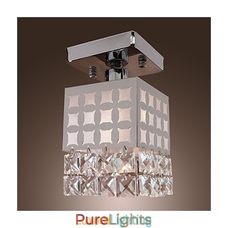 Designer Touch Decorative Mini Style Electroplated Flush Mount