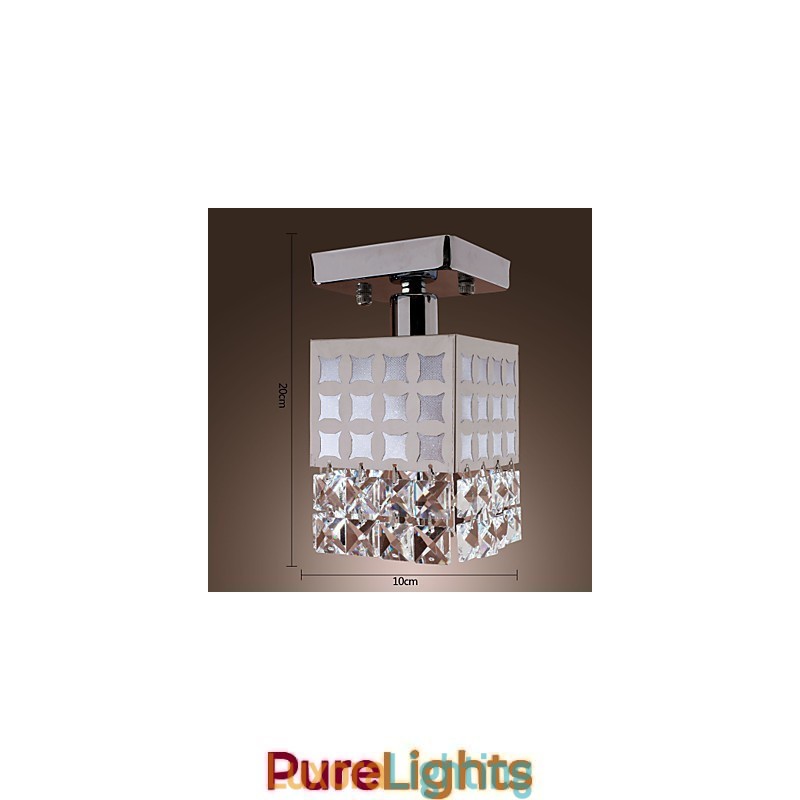 Designer Touch Decorative Mini Style Electroplated Flush Mount