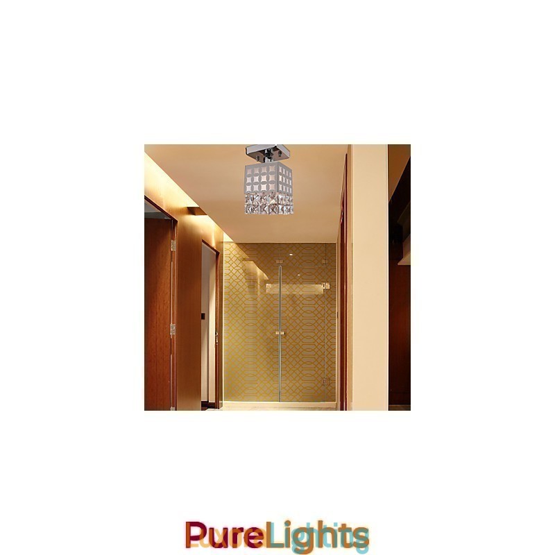 Designer Touch Decorative Mini Style Electroplated Flush Mount