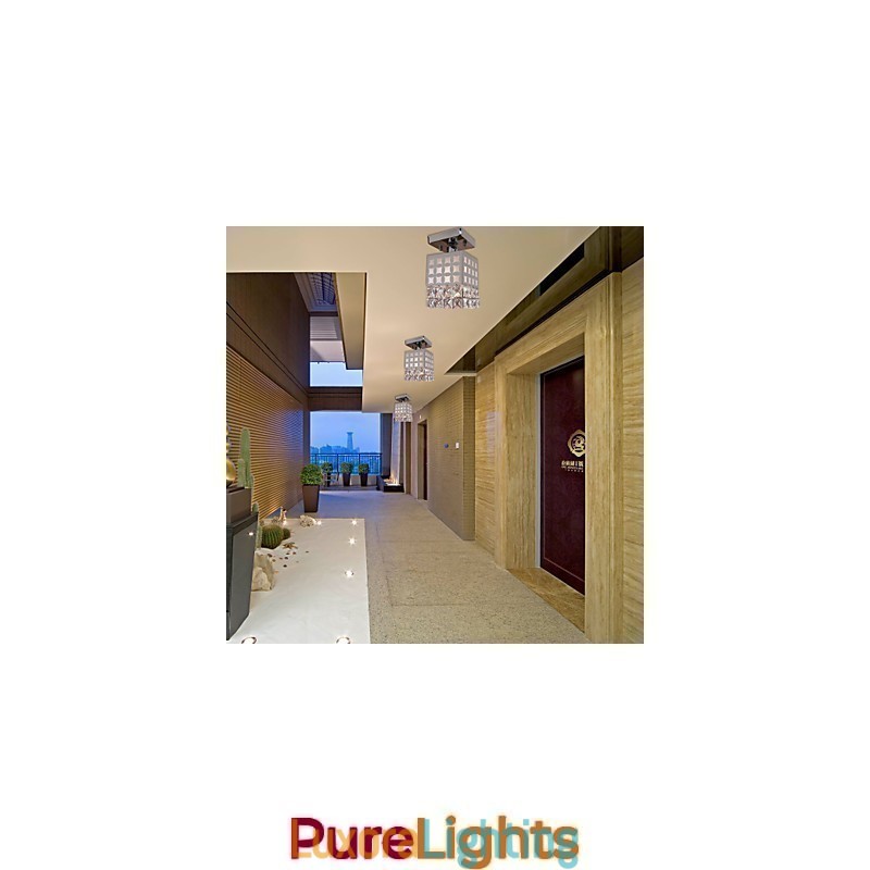 Designer Touch Decorative Mini Style Electroplated Flush Mount