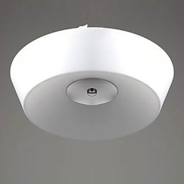 Designer Touch Decorative 77W Modern Contemporary Chrome Metal Flush Mount