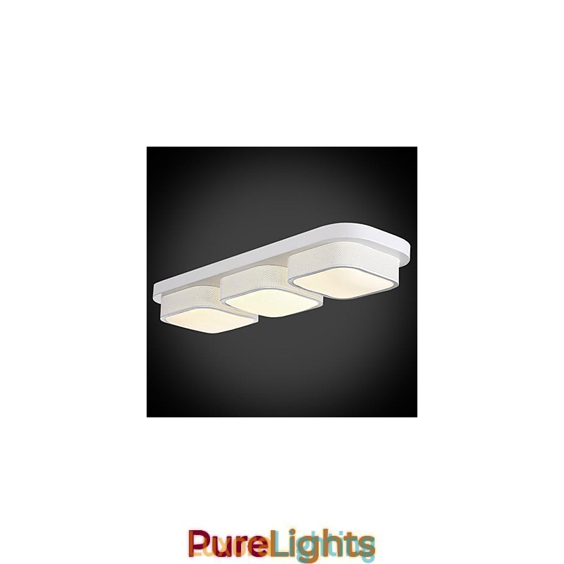 Designer Touch Decorative Modern Contemporary Metal Flush Mount