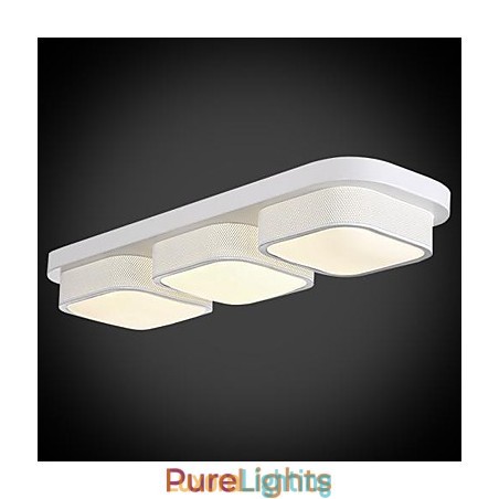 Designer Touch Decorative Modern Contemporary Metal Flush Mount