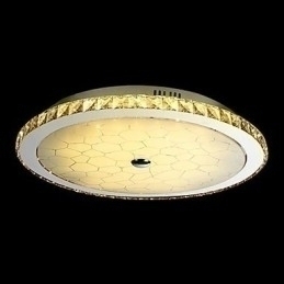 Designer Touch Decorative Modern Contemporary Crystal Metal Flush Mount