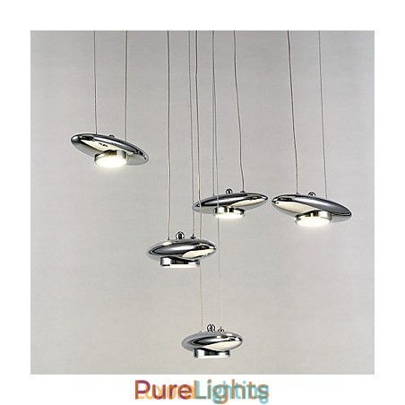 Designer Touch Decorative 4W Modern Contemporary Traditional Classic Metal Flush Mount