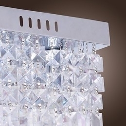 Designer Touch Decorative Modern Contemporary Crystal Mini Style Flush Mount