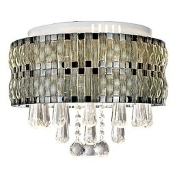 Designer Touch Decorative Graceful Crystal Flush Mount