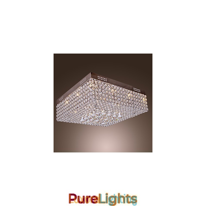 Designer Touch Decorative Crystal Beaded Ceiling Light with 45 Colourfuls