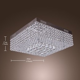 Designer Touch Decorative Crystal Beaded Ceiling Light with 45 Colourfuls