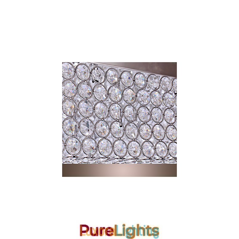 Designer Touch Decorative Crystal Beaded Ceiling Light with 45 Colourfuls