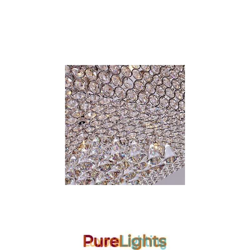 Designer Touch Decorative Crystal Beaded Ceiling Light with 45 Colourfuls