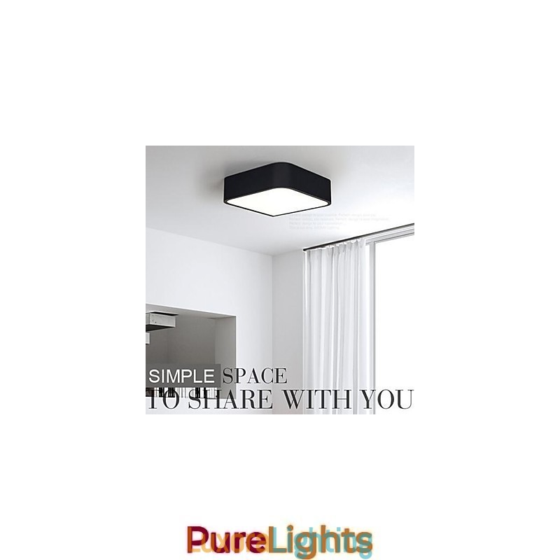 Designer Touch Decorative Modern Contemporary Painting Metal Flush Mount Light