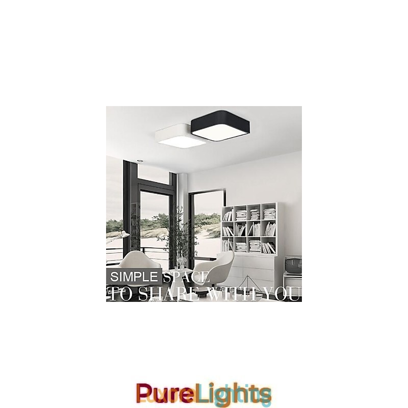 Designer Touch Decorative Modern Contemporary Painting Metal Flush Mount Light