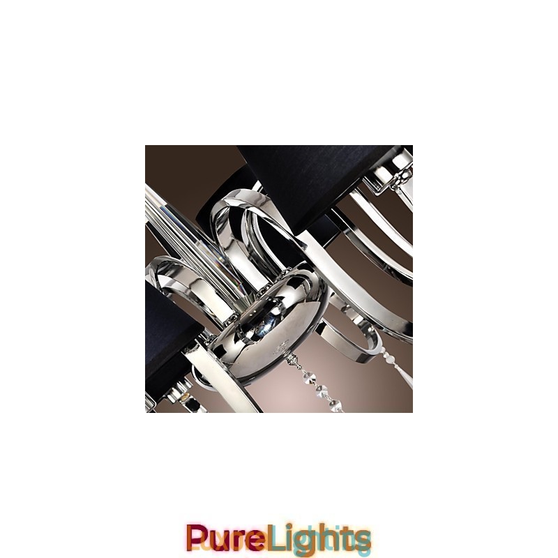 Designer Touch Decorative Modern Contemporary Traditional Classic Rustic Lodge Vintage Country Island Chrome Metal Chandelier