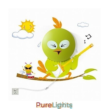 Designer Touch Decorative Wallpaper Wall Lamps Flower Face DIY Fun Atmosphere Nightlight Children Bedside lamp Decoration