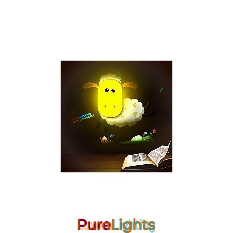 Designer Touch Decorative 9*6*Fun To Play With Creative Spirit Intelligent Light Control Small Night Light Children Wall Lamp Lights