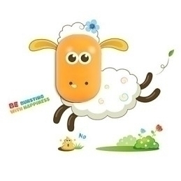 Designer Touch Decorative 9*6*Fun To Play With Creative Spirit Intelligent Light Control Small Night Light Children Wall Lamp Lights