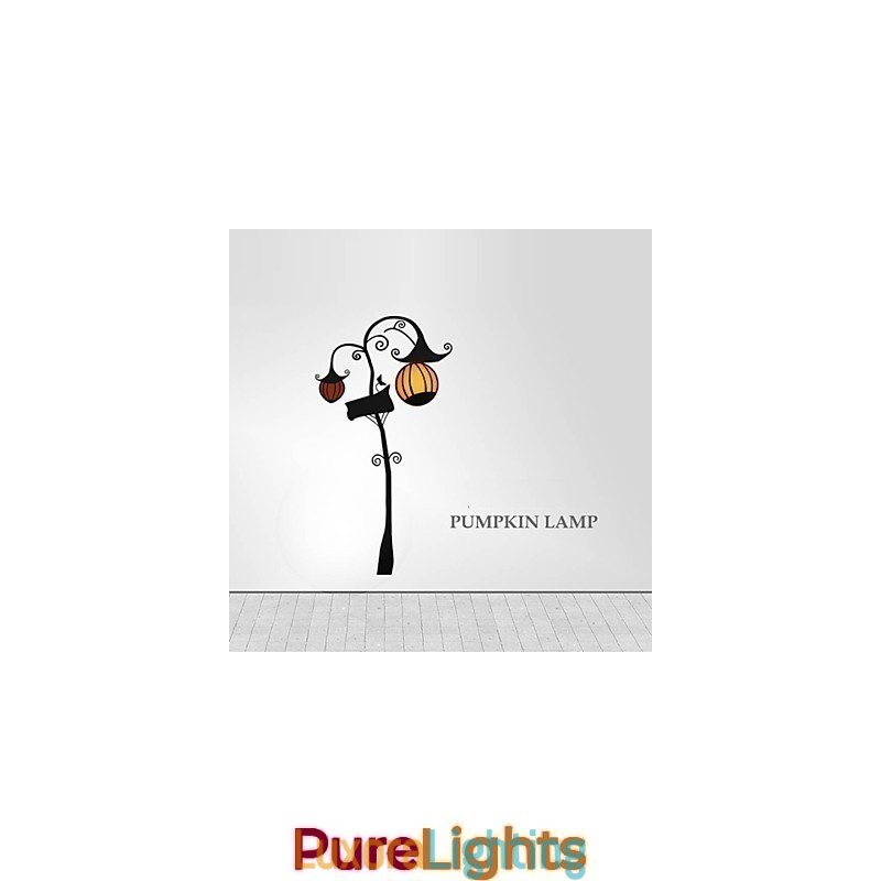 Designer Touch Decorative Pumpkin High Temperature Resistant Plastic Light And Creative 3D Wall Paper Wall Lamp