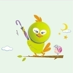 Designer Touch Decorative Light Operated Bird Wall Sconces Bulb Contemporary Creative 3 D Wall Paper Wall Lamp Light