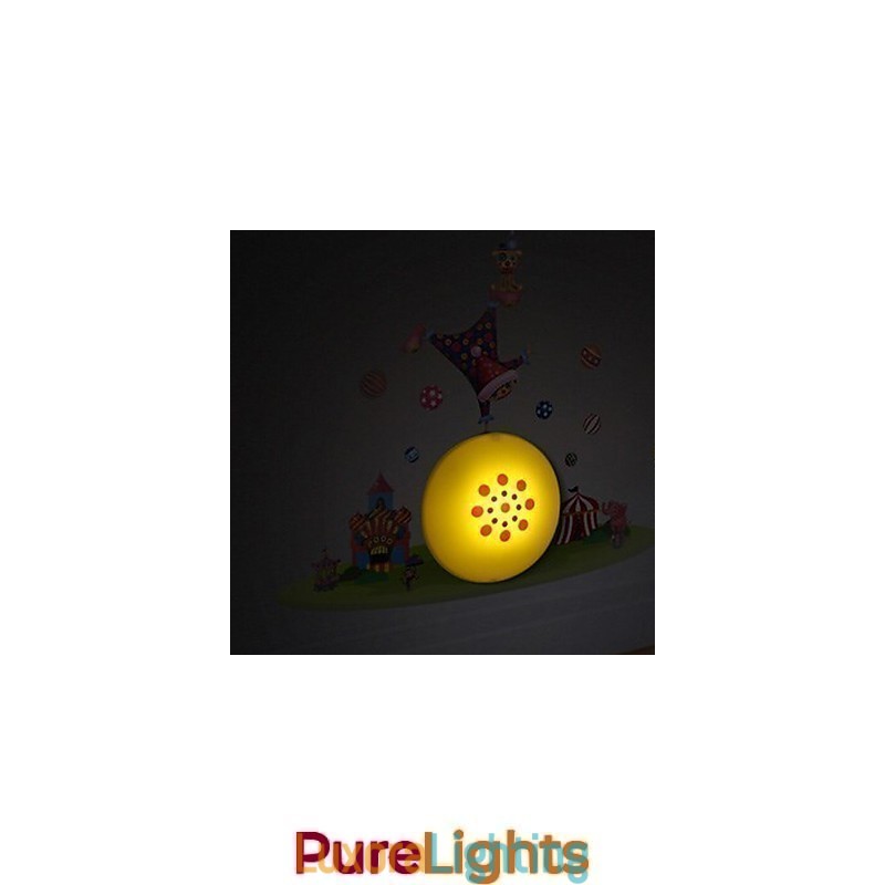 Designer Touch Decorative Clown High Temperature Resistant Plastic Light And 10 C Can Remove Creative 3D Wall Paper Wall Lamp