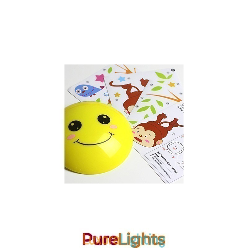 Designer Touch Decorative Wall stickers Monkeys light activated intelligent induction smetope adornment wall lamp