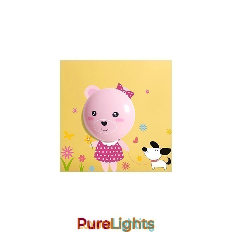 Designer Touch Decorative Wall stickers bear light activated intelligent electric induction smetope adornment wall lamp