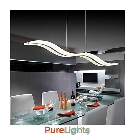 Designer Touch Decorative Modern Contemporary Chrome Pendant Light