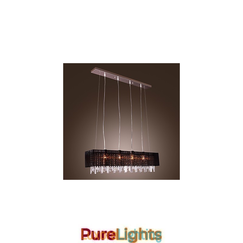 Designer Touch Decorative Modern Contemporary Island Crystal Others Metal Pendant Light