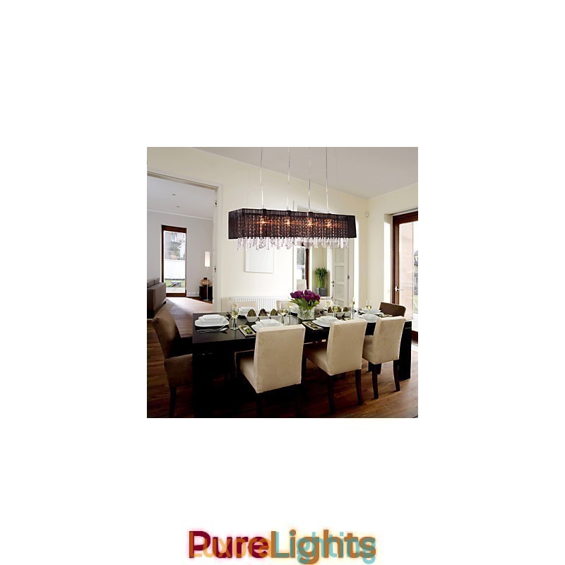 Designer Touch Decorative Modern Contemporary Island Crystal Others Metal Pendant Light