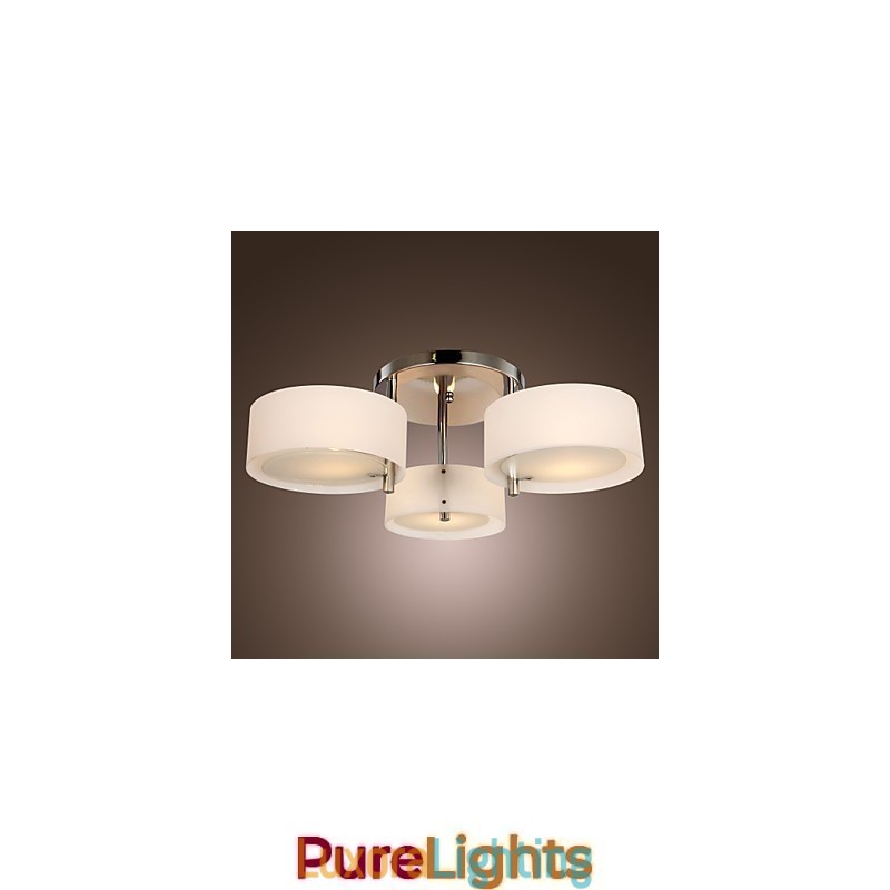 Designer Touch Decorative Chandelier Modern Living 3 Lights