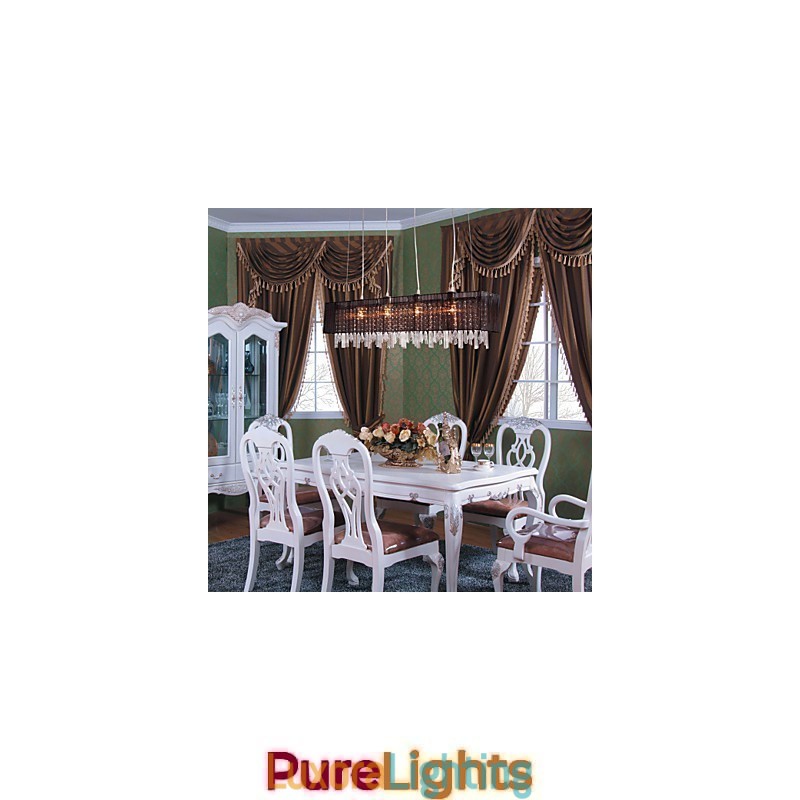 Designer Touch Decorative Modern Contemporary Island Crystal Others Metal Pendant Light