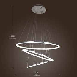 Designer Touch Decorative Modern Contemporary Mini Style Electroplated Metal Pendant Light