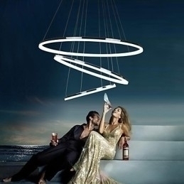 Designer Touch Decorative Modern Contemporary Mini Style Electroplated Metal Pendant Light