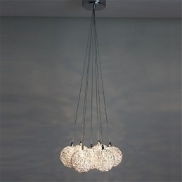Designer Touch Decorative Pendant Light Modern 7 Light Home Furnishing Aluminum Pendant Light