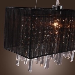 Designer Touch Decorative Modern Contemporary Island Crystal Others Metal Pendant Light