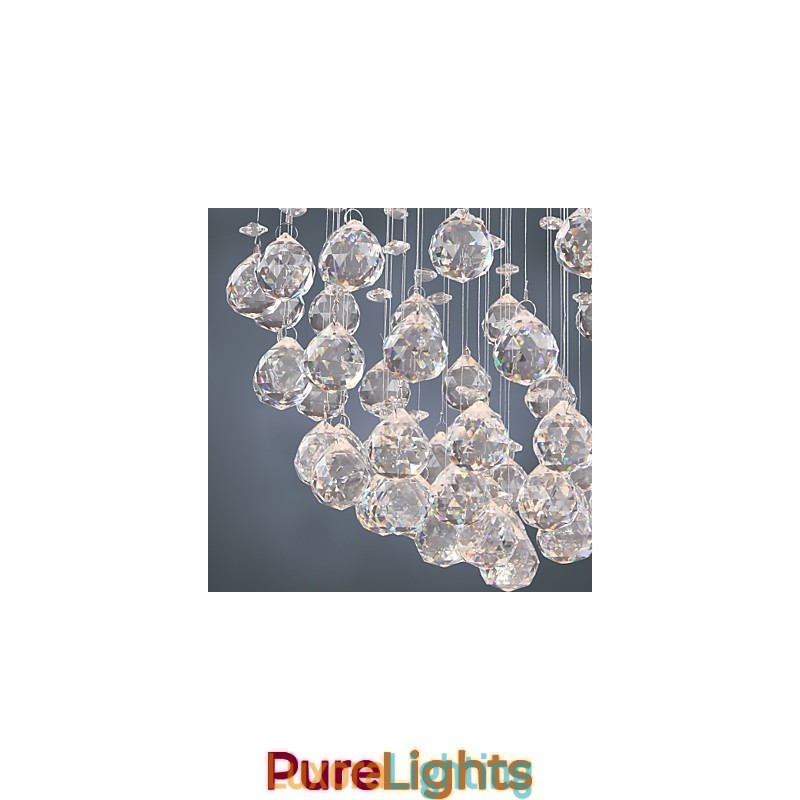 Designer Touch Decorative Chandelier Luxury Modern Crystal 4 Lights
