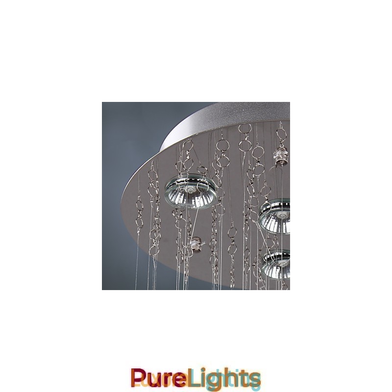 Designer Touch Decorative Chandelier Luxury Modern Crystal 4 Lights