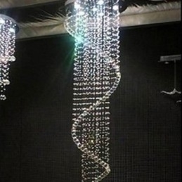 Designer Touch Decorative Chandelier Crystal Luxury Modern 4 Lights