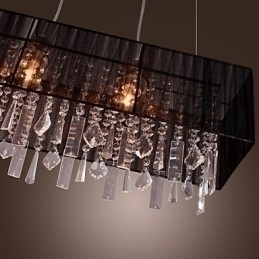 Designer Touch Decorative Modern Contemporary Island Crystal Others Metal Pendant Light