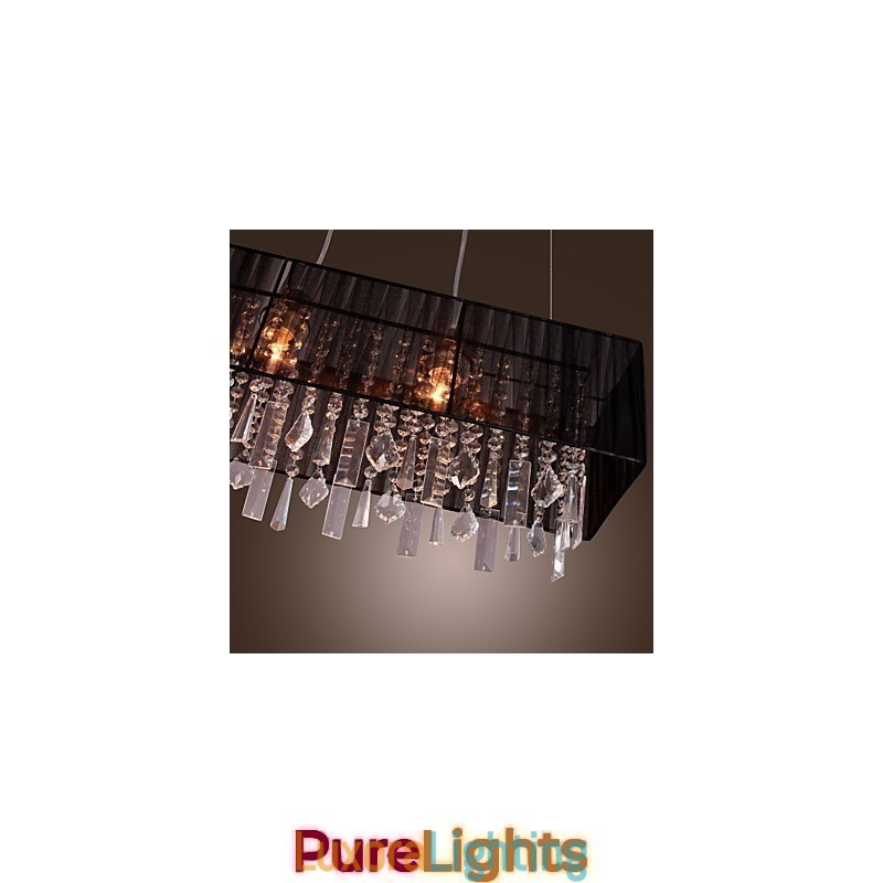 Designer Touch Decorative Modern Contemporary Island Crystal Others Metal Pendant Light