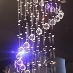 Designer Touch Decorative Chandelier Crystal Luxury Modern 4 Lights