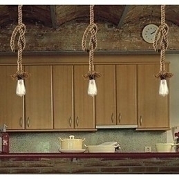 Designer Touch Decorative Traditional Classic Rustic Lodge Vintage Country Retro Pendant Light