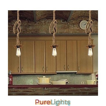 Designer Touch Decorative Traditional Classic Rustic Lodge Vintage Country Retro Pendant Light