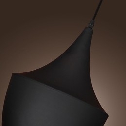 Designer Touch Decorative Pendant Light Retro Vintage Tom Dixon Design Black