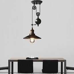 Designer Touch Decorative Pendant Lights Rustic Lodge Vintage Retro Country Garage Metal